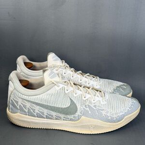 Nike Mamba Rage 'Pure Platinum' athletic sneaker shoes men’s size 14